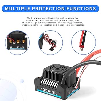 Amazon | RC ブラシレス ESC、150A 防水防塵多重保護 RC